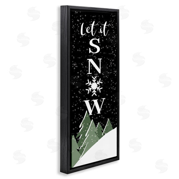 Stupell Industries Susan Ball | Let It Snow Winter Scene Wall Art