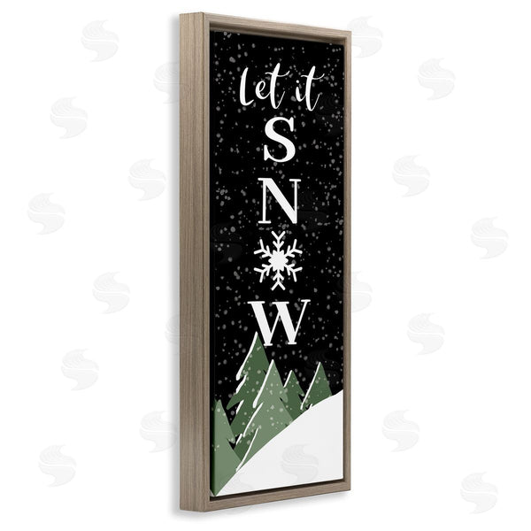 Stupell Industries Susan Ball | Let It Snow Winter Scene Wall Art