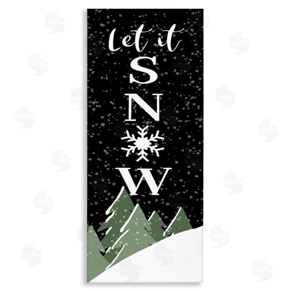 stupell industries Susan Ball | Let It Snow Winter Scene Wall Art