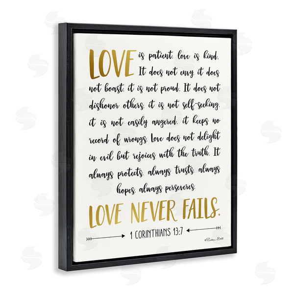 Stupell Industries Susan Ball | Love Is Patient Psalm