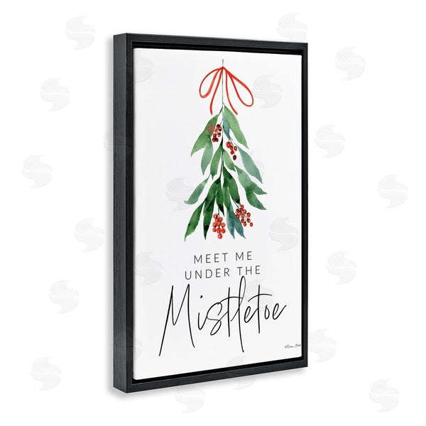 Stupell Industries Susan Ball | Meet Me Under Mistletoe