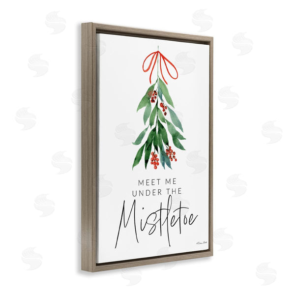 Stupell Industries Susan Ball | Meet Me Under Mistletoe