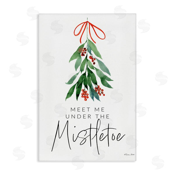 stupell industries Susan Ball | Meet Me Under Mistletoe