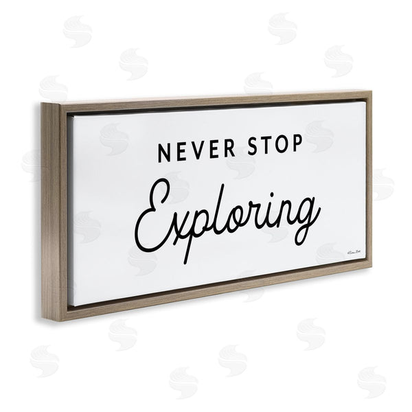 Stupell Industries Susan Ball | Never Stop Exploring Wall Art