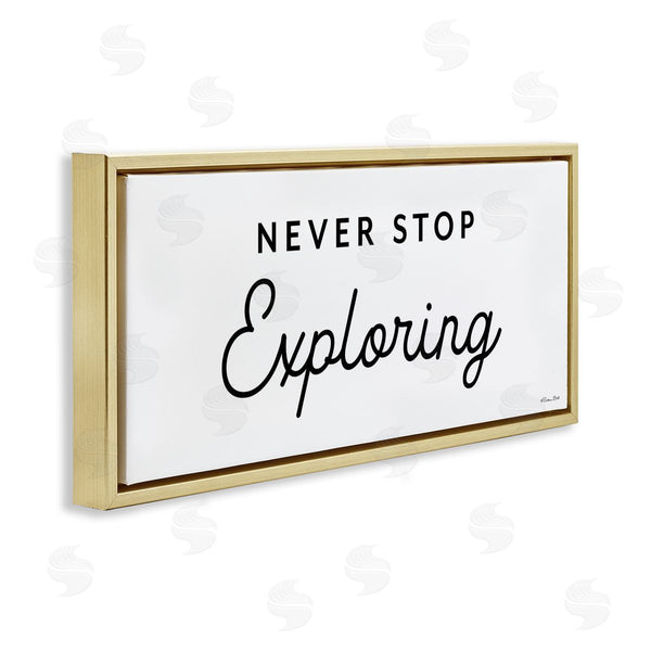Stupell Industries Susan Ball | Never Stop Exploring Wall Art