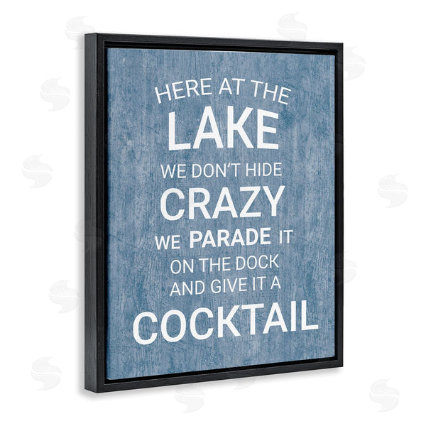 Stupell Industries Susan Ball | Parade Lake Party Cocktail Wall Art