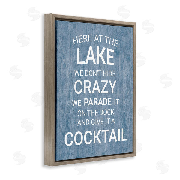 Stupell Industries Susan Ball | Parade Lake Party Cocktail Wall Art