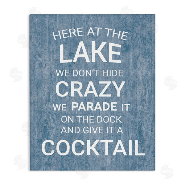 stupell industries Susan Ball | Parade Lake Party Cocktail Wall Art