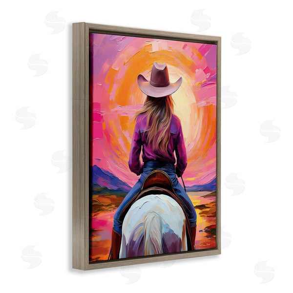Stupell Industries Susan Ball | Riding Into The Sunset