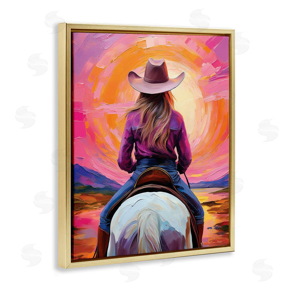 Stupell Industries Susan Ball | Riding Into The Sunset