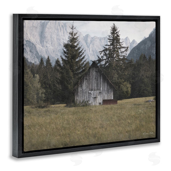 Stupell Industries Susan Ball | Rustic Cabin Landscape