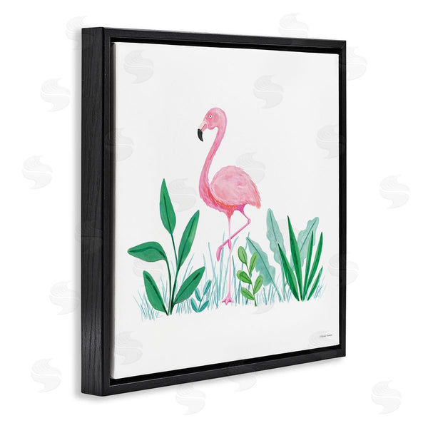 Stupell Industries Susan Ball | Summer Flamingo & Fronds Wall Art
