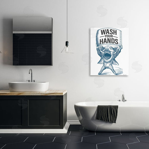 Stupell Industries Susan Ball | Wash Your Hands Vintage Wall Art