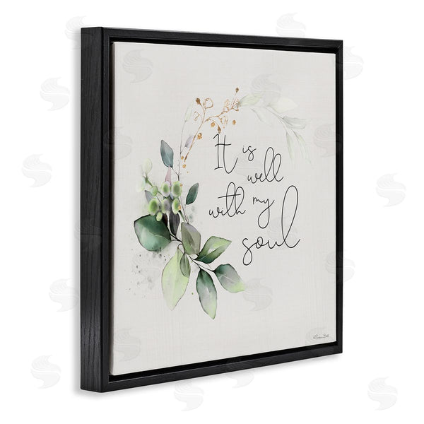 Stupell Industries Susan Ball | Well With My Soul Wall Art