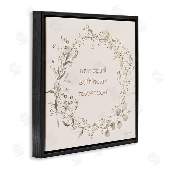 Stupell Industries Susan Ball | Wild Spirit Soft Heart Sweet Soul
