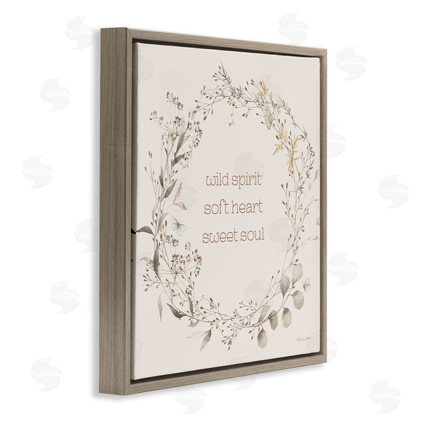 Stupell Industries Susan Ball | Wild Spirit Soft Heart Sweet Soul