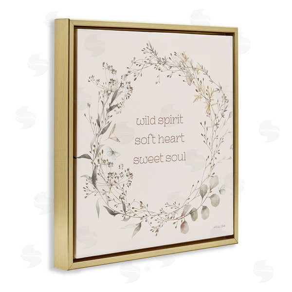 Stupell Industries Susan Ball | Wild Spirit Soft Heart Sweet Soul