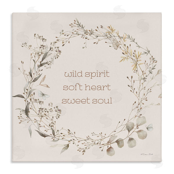 stupell industries Susan Ball | Wild Spirit Soft Heart Sweet Soul