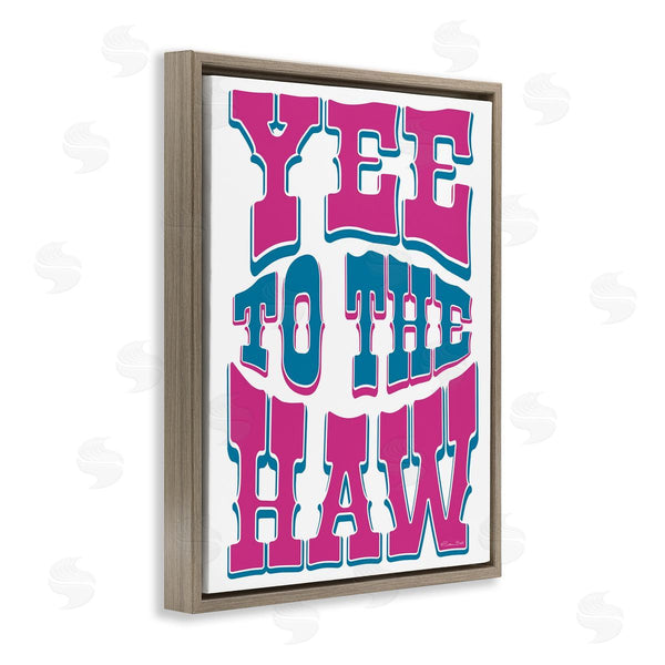 Stupell Industries Susan Ball | Yee To The Haw Typography