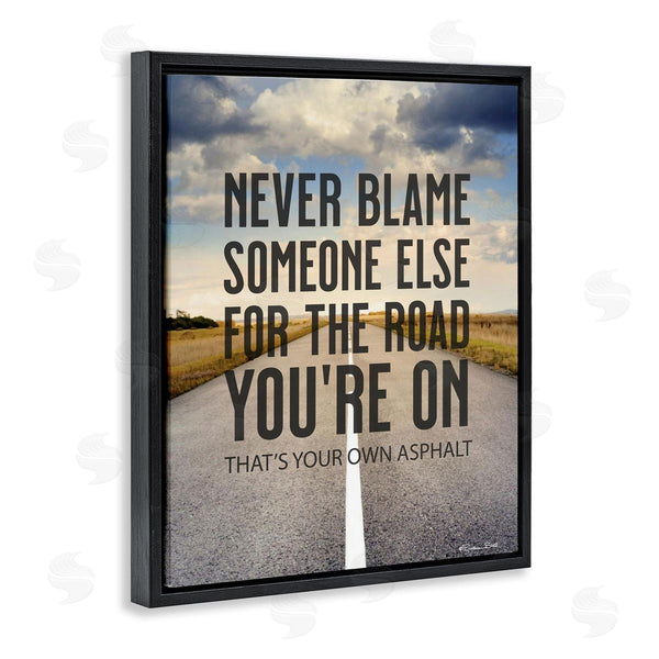 Stupell Industries Susan Ball | Your Own Asphalt Pun Wall Art