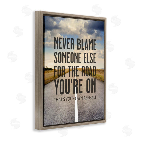 Stupell Industries Susan Ball | Your Own Asphalt Pun Wall Art