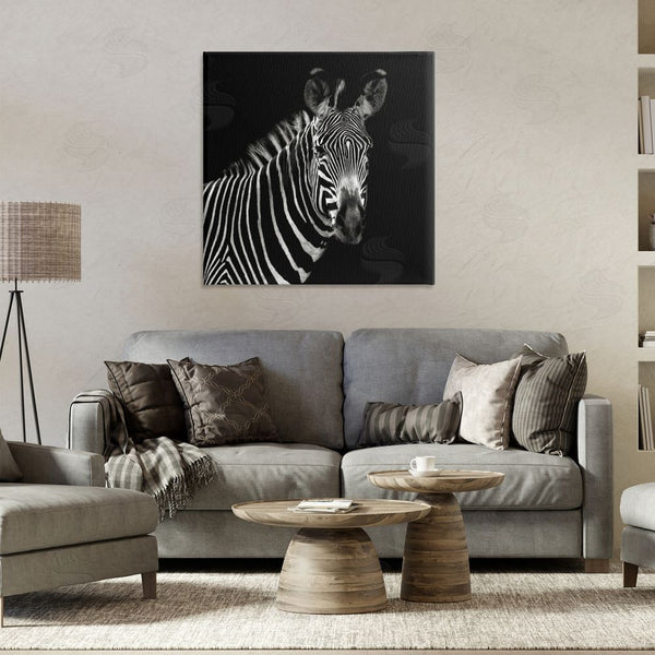 Stupell Industries Susan Bryant | Jungle Zebra Portrait Wall Art