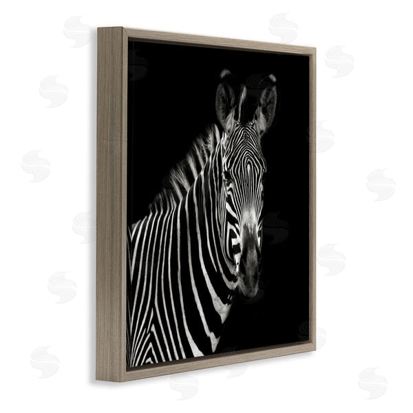 Stupell Industries Susan Bryant | Jungle Zebra Portrait Wall Art