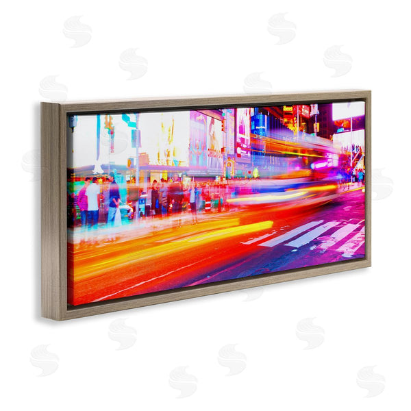 Stupell Industries Susan Bryant | Light Streaked Cityscape Wall Art