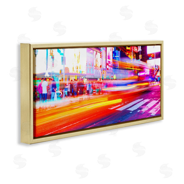 Stupell Industries Susan Bryant | Light Streaked Cityscape Wall Art