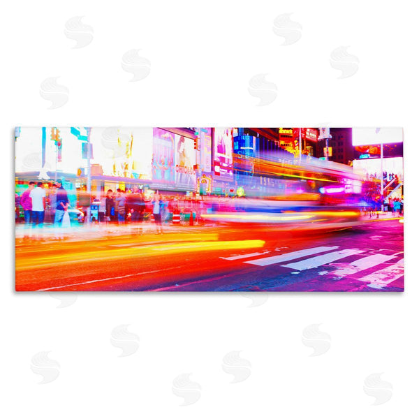 stupell industries Susan Bryant | Light Streaked Cityscape Wall Art
