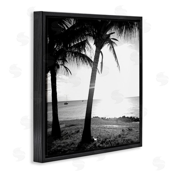 Stupell Industries Susan Bryant | Palm Tree Silhouettes