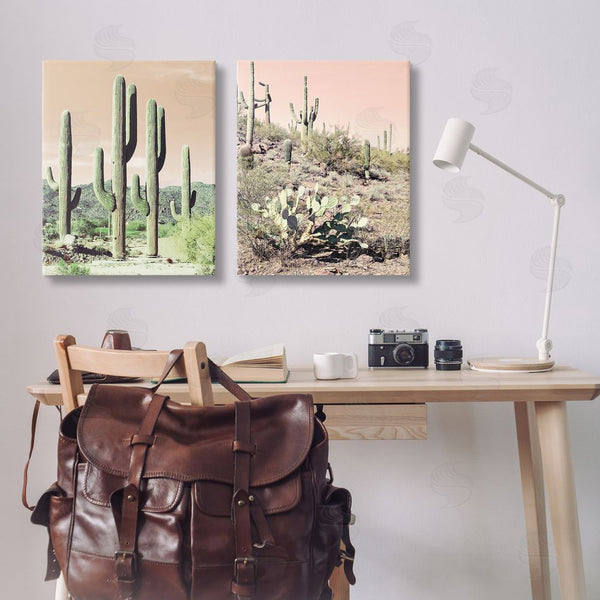 Stupell Industries Susan Bryant | Saguaro Cactus Desertscape Wall Art