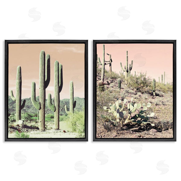 Stupell Industries Susan Bryant | Saguaro Cactus Desertscape Wall Art