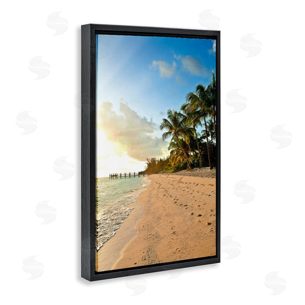 Stupell Industries Susan Bryant | Sandy Footprints Shore
