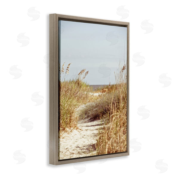 Stupell Industries Susan Bryant | Sandy Path With Reeds