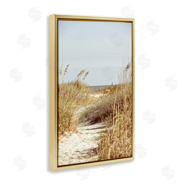 Stupell Industries Susan Bryant | Sandy Path With Reeds