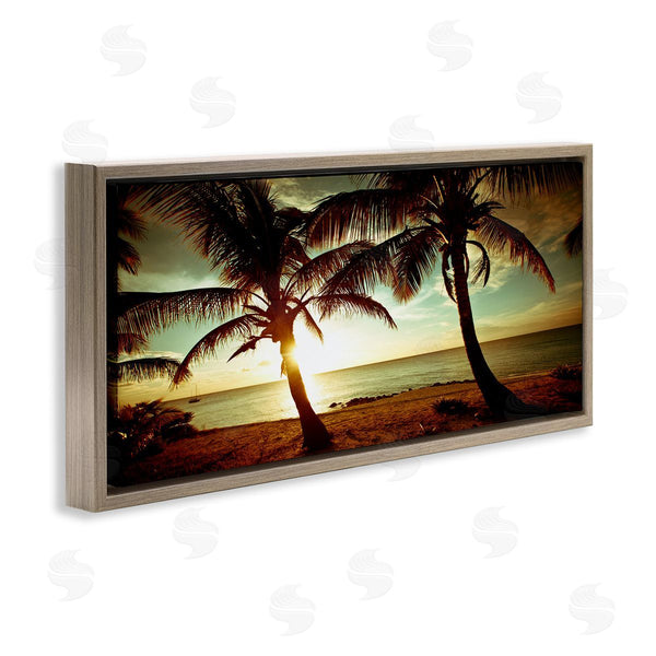 Stupell Industries Susan Bryant | Sunlit Palm Trees Wall Art