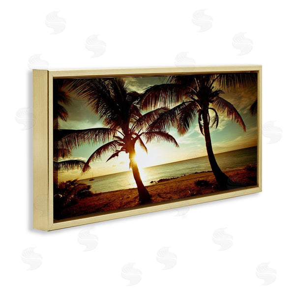 Stupell Industries Susan Bryant | Sunlit Palm Trees Wall Art
