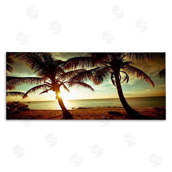 stupell industries Susan Bryant | Sunlit Palm Trees Wall Art