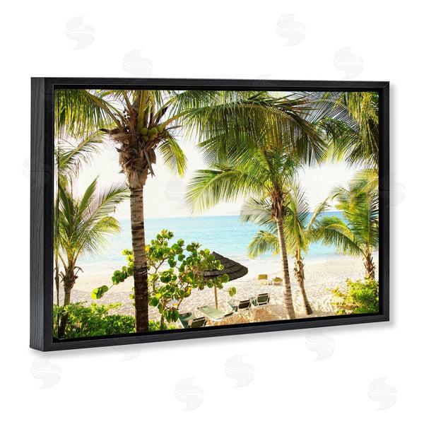 Stupell Industries Susan Bryant | Tropical Beach Resort Wall Art