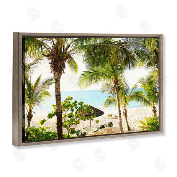 Stupell Industries Susan Bryant | Tropical Beach Resort Wall Art