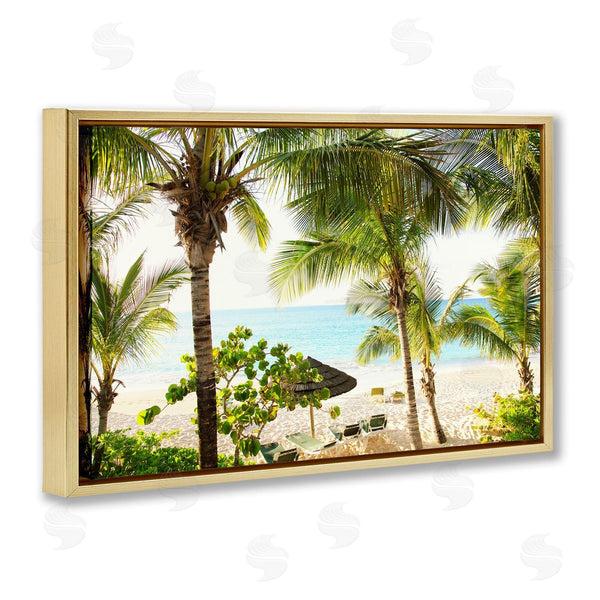 Stupell Industries Susan Bryant | Tropical Beach Resort Wall Art