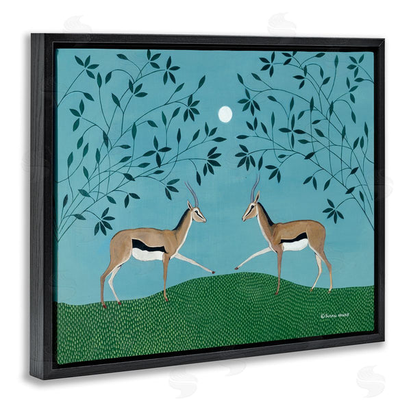 Stupell Industries Susan Henke | Gazelles Greeting Symmetry Wall Art