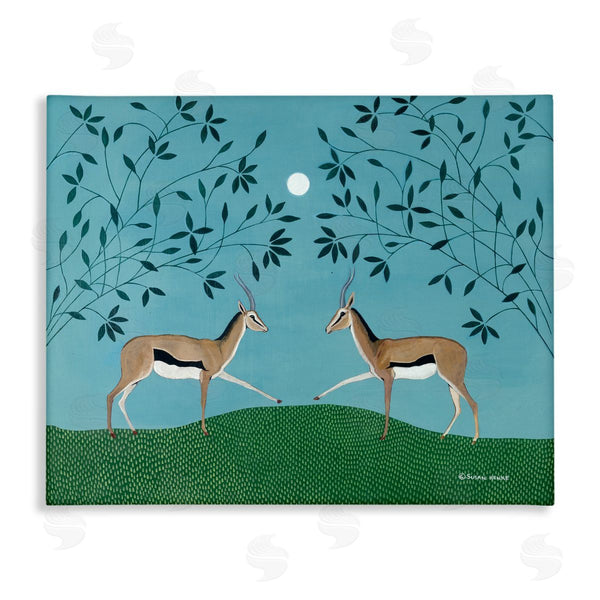 stupell industries Susan Henke | Gazelles Greeting Symmetry Wall Art