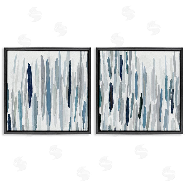 Stupell Industries Susan Jill | Abstract Brushed Rainfall Contemporary