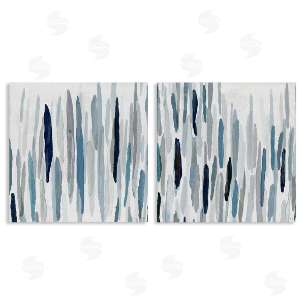 stupell industries Susan Jill | Abstract Brushed Rainfall Contemporary