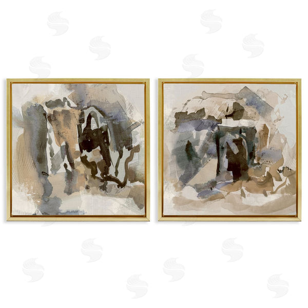 Stupell Industries Susan Jill | Abstract Neutral Chaos
