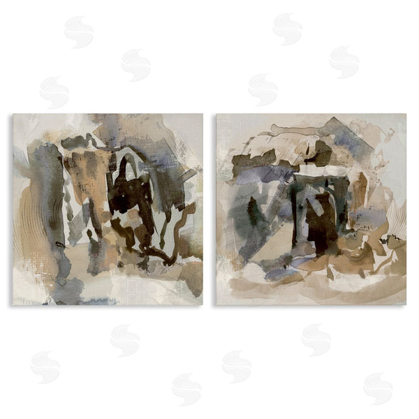 stupell industries Susan Jill | Abstract Neutral Chaos