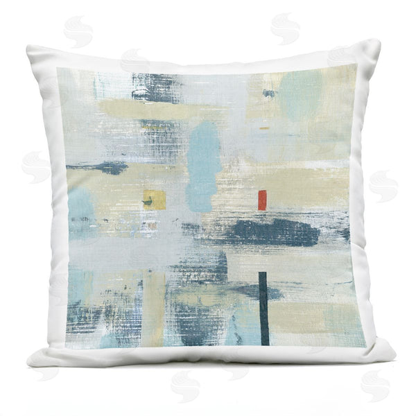Stupell Industries Susan Jill | Abstract Paint Stroke Collage Printed Throw Pillow