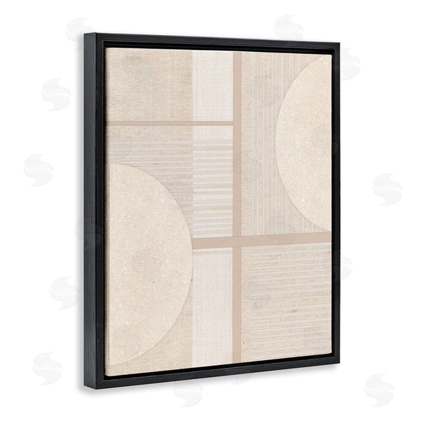 Stupell Industries Susan Jill | Beige Circular Geometric Wall Art